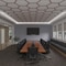 Ekena Millwork 40 12W x 23 38H x 14T Small Westmore Decorative Fretwork Wood Ceiling Panels, Walnut CELW41X23X0250WSTWA - alternate 8
